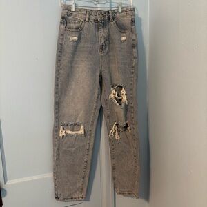 SHEIN Blue Denim Jeans